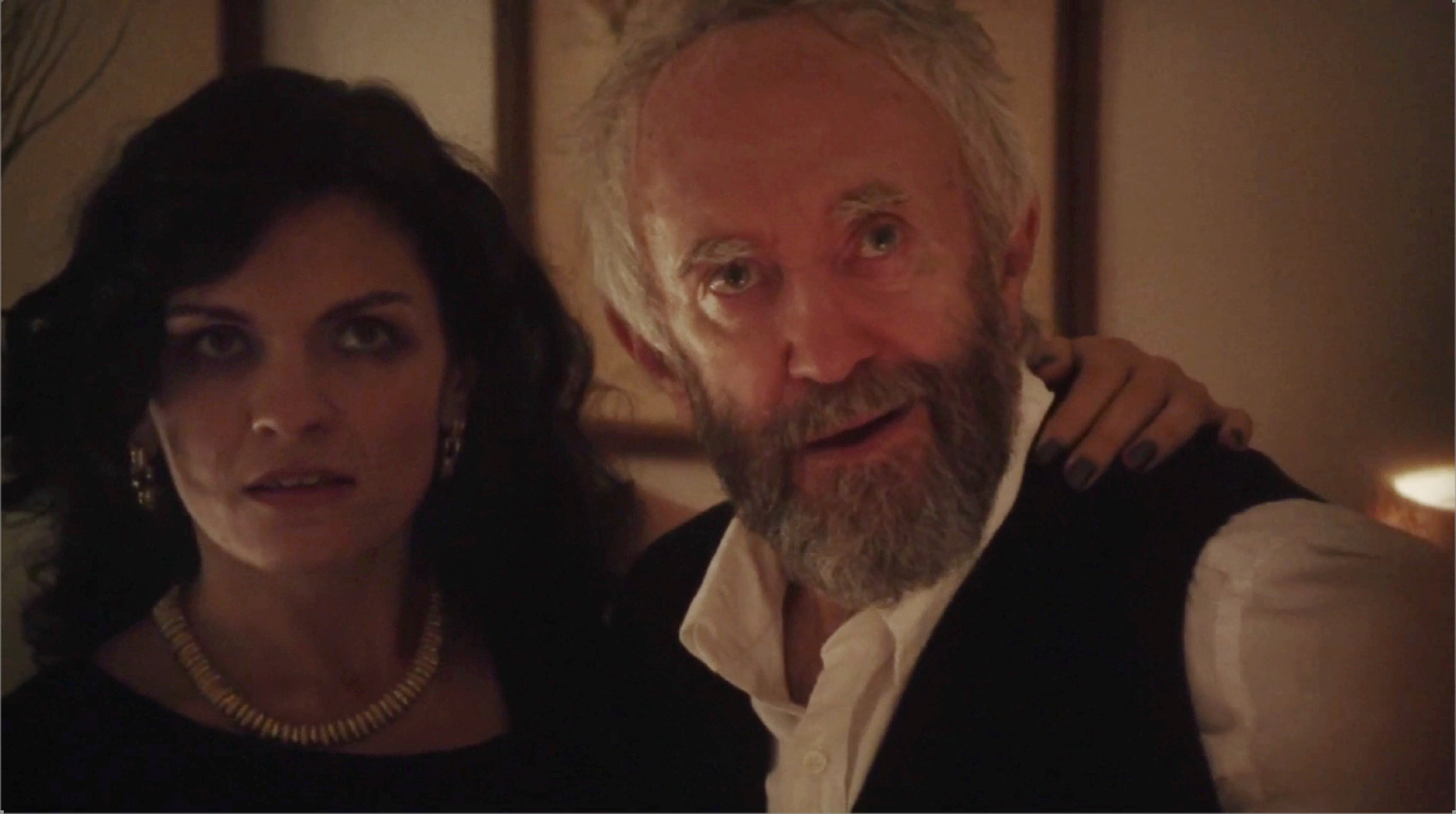 With Jonathan Pryce on Listen Up Philip